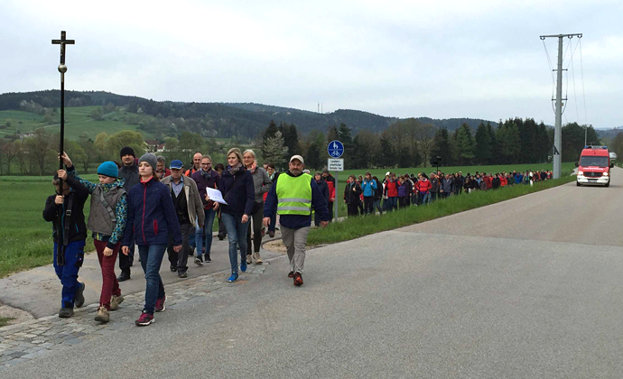 Fußwallfahrt zum Heilbrünnl 16